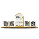 Digital Connect - Smart NFC 4 QR Tabletop Standee