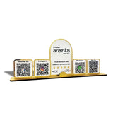 Digital Connect - Smart NFC 4 QR Tabletop Standee