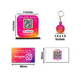Tapify Mini InstaPro Kit - Standee  + Card + Keyring (3 Products) | No Customization