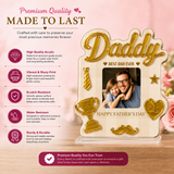 Best Dad Ever Personalized Photo Standee Decoration