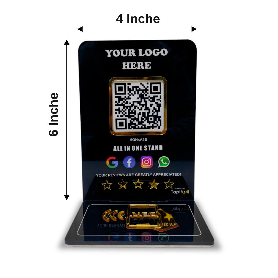 Premium All In One Smart NFC Standee