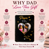 Personalized Dad Photo Frame – Custom Acrylic Gift for Father & Son/Daughter