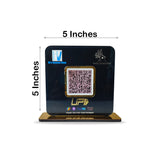 UPI Payment - 1 QR Table Top Standee - Black colour ( Without NFC )