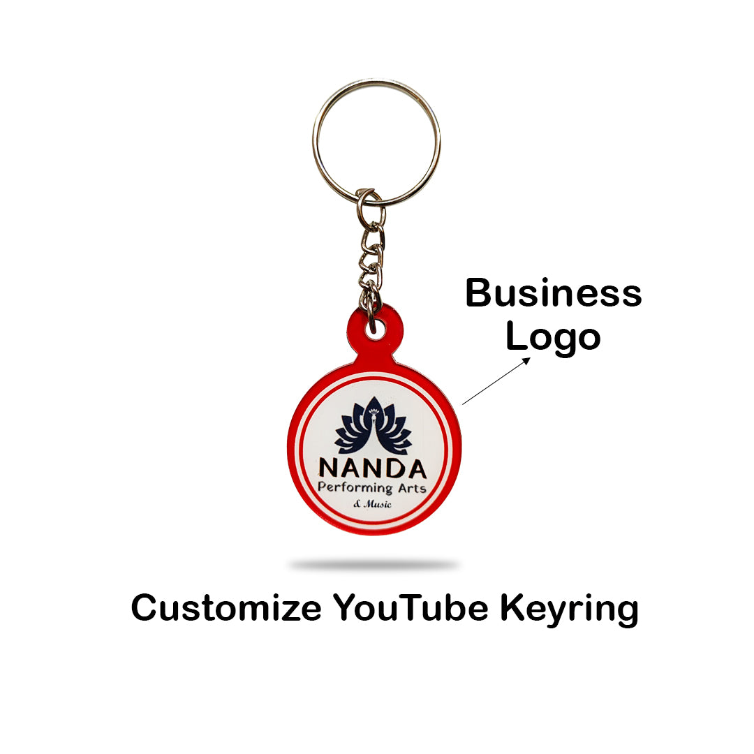 Customize Smart NFC YouTube Keyring - with QR Code