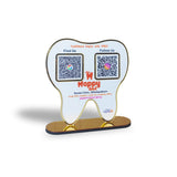 Tooth Shaped Smart NFC 2-in-1 Standee - For Dentists
