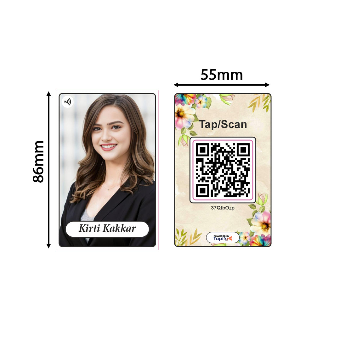 Custom Image Smart NFC Business Card