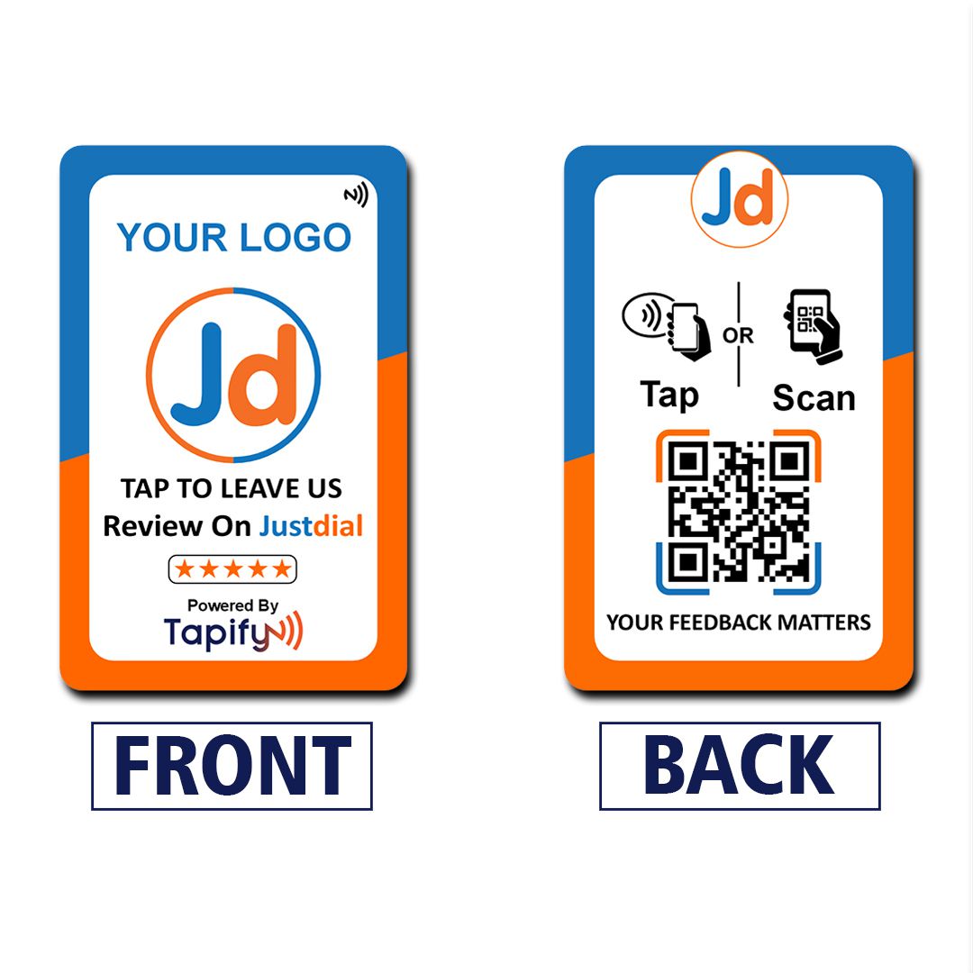Tapify - Smart NFC Just Dial Card | NFC Enabled | Order Now!