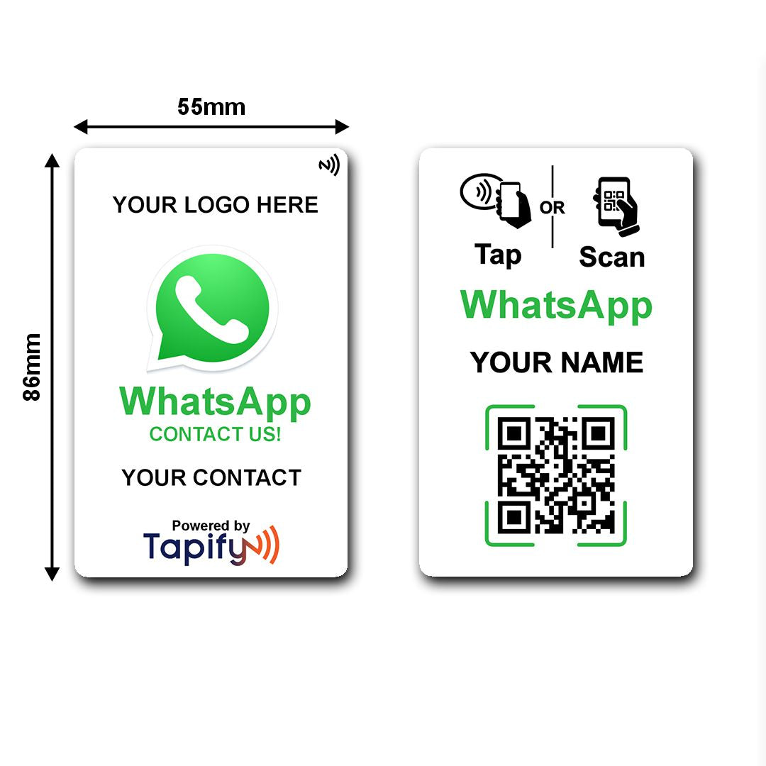 Smart NFC Whatsapp Card