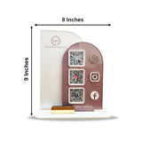 Premium Arch Shaped Smart NFC 3-in-1 in Cutout ( With card Holder )