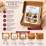 World's Best Dad Google Search  Photo Frame - Custom Acrylic Gift for Father & Son/Daughter ( 4 Photos )