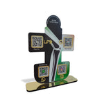 Smart NFC 4-in-1 Tabletop Standee – Knee joint (orthopedic theme)