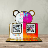 Panda Theme Shape Smart NFC 2-in-1 Table Top Standee