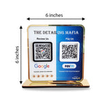 Smart NFC 2-in-1 Premium Standee – Paytm & Google Reviw Theme