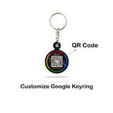 Customize Smart NFC Google Review Keyring - with QR Code