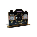 Camera Shaped - 2 QR Table Top Standee