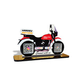 Adventure Bike Shaped  - Smart NFC 2-in-1 Tabletop Standee