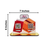 Courier Box Shaped | 2 in 1 Smart NFC Standee
