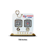 Smart NFC 2-in-1 Standee - Stethoscope Cutout | For Doctors