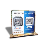 Smart NFC 2-in-1 Premium Standee – Paytm & Google Reviw Theme