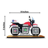 Adventure Bike Shaped  - Smart NFC 3-in-1 Tabletop Standee