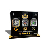 Smart NFC 3-in-1 Table Top Standee - Custom Background Edition
