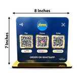 Smart NFC 3-in-1 Table Top Standee - Custom Background Edition