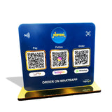 Smart NFC 3-in-1 Table Top Standee - Custom Background Edition