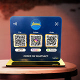 Smart NFC 3-in-1 Table Top Standee - Custom Background Edition