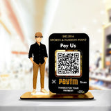 Boy Cutout Smart NFC 1QR Standee - Fashion