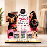 Smart NFC 3-in-1 Standee – Boutique Fashion Edition – For Women's Clothing Stores