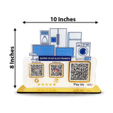 Electronic product Cutout Shape - Smart NFC 3-in-1 Table Top Standee