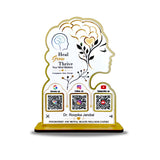 Mental Wellness Cutout Shape - Smart NFC 3-in-1 Standee