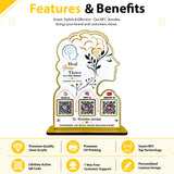 Mental Wellness Cutout Shape - Smart NFC 3-in-1 Standee