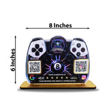 Game Controller Shaped  Smart NFC 2-in-1 Table Top Standee - II