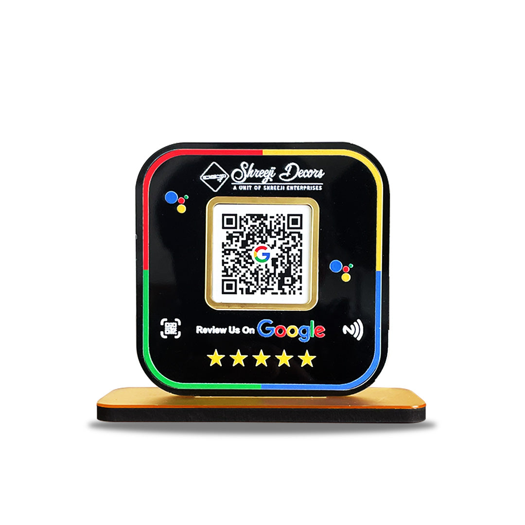 Tapify Mini – Google Review Standee Black Colour