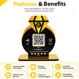 Diamond Ring Shaped - Smart NFC All-In-One Tabletop Standee