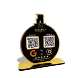 Perfume Bottle Shaped NFC 2-in-1 Tabletop Standee-II