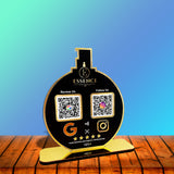 Perfume Bottle Shaped NFC 2-in-1 Tabletop Standee-II