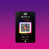 Insta Connect Smart NFC Single QR Tabletop Standee | Slanting Style - II