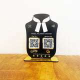 Smart NFC 2 QR Table Top Standee for Advocates | Lawyers