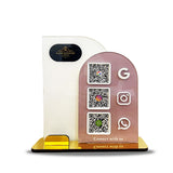 Premium Arch Shaped Smart NFC 3-in-1 in Cutout ( With card Holder )