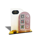 Premium Arch Shaped Smart NFC 3-in-1 in Cutout ( With card Holder )