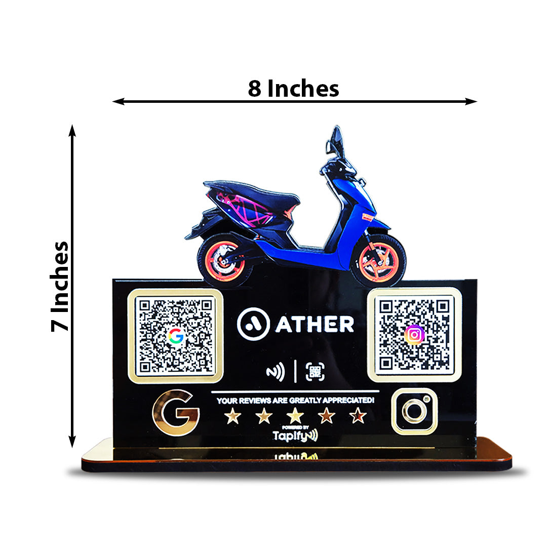 Tapify - Scooty Cutout Edition - Smart NFC 2-in-1 Table Top Standee ...