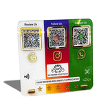 Smart NFC 3-in-1 Table Top Standee | Slanting style