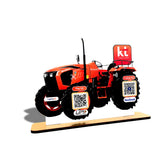 Big size Tractor Cutout Shaped Smart NFC 2-in-1 Tabletop Standee