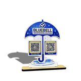 Umbrella Shaped - Smart NFC 2-in-1 Table Top Standee