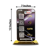 iPhone Mobile Shape Smart NFC 4-in-1 Tabletop Standee-II