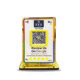 Premium Smart NFC 1 QR Table Top Standee - Google Review Theme