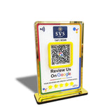 Premium Smart NFC 1 QR Table Top Standee - Google Review Theme