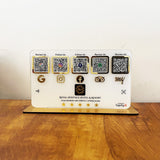 Smart NFC 5-in-1 Table Top Standee - With Big space-II